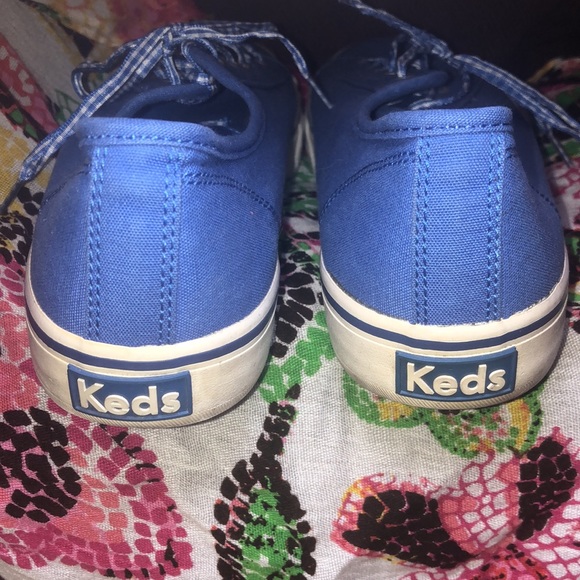 Women’s Blue Keds Sneakers 10 - Picture 4 of 9